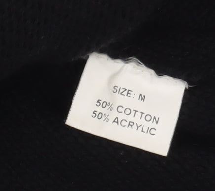 Womens UK Size M Chianti Black Pullover Jumper