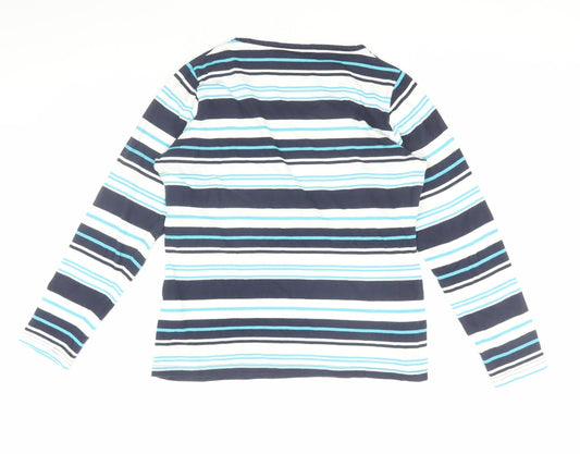 Isle Women's Striped Long Sleeve Cotton T-Shirt