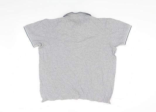 Kangaroo Poo Men's Grey Medium Polo Shirt