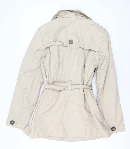 John Lewis Women's Beige Trench Coat Size 14