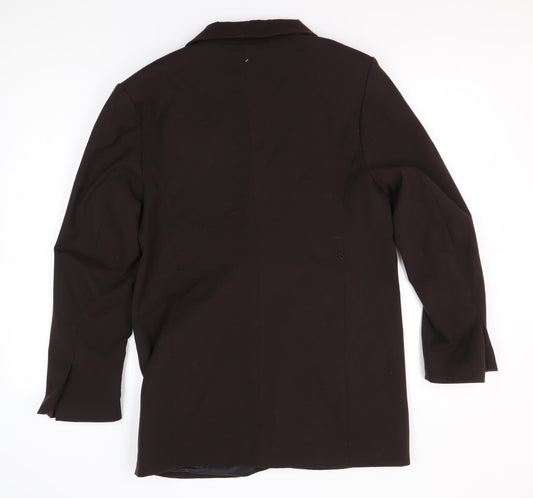 H&M Women's Black Trouser Suit Jacket Size 12