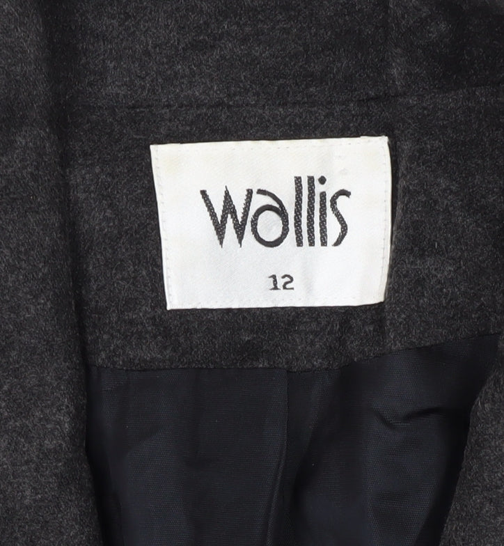 Womens UK Size 12 Wallis Black Basic Jacket