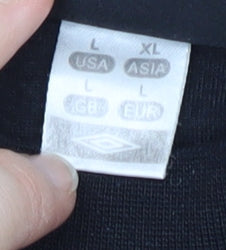 Umbro Men's Black L Short Sleeve T-Shirt