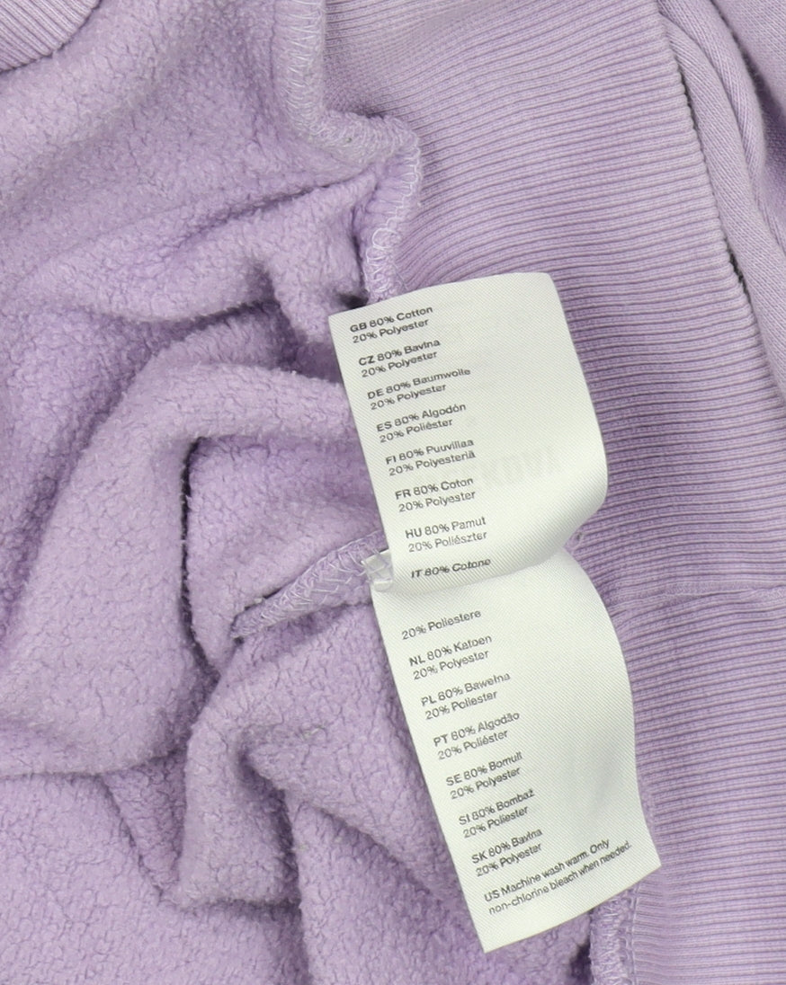 Weekday Women's Purple Hoodie Size 12 with Pockets