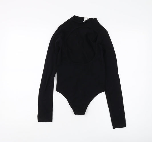 Zara Women's Black XS Slim Fit Bodysuit