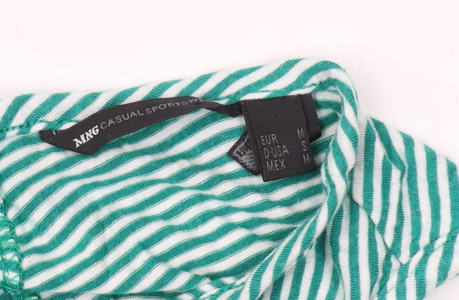 Womens UK Size 12 MNG Green Basic Tank