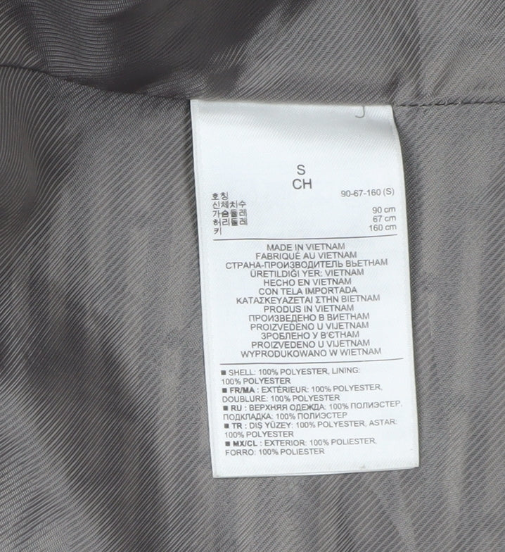 Banana Republic Women's Black Polka Dot Trench Coat - S