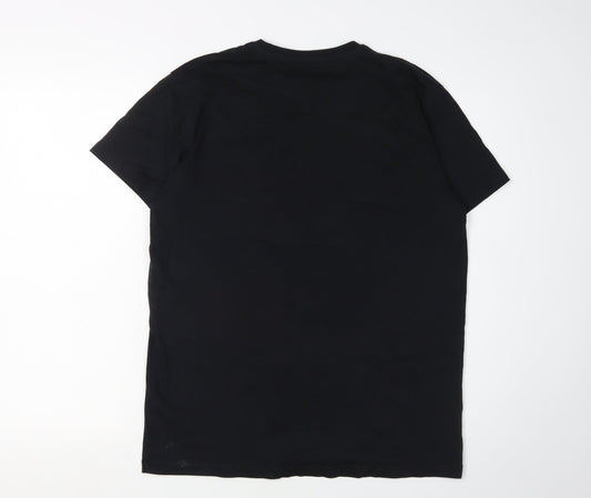 Mens UK Size S Esprit Black T-Shirt