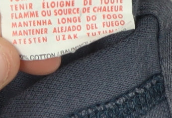 Puma Men's Blue Polo Shirt L Size Regular Fit