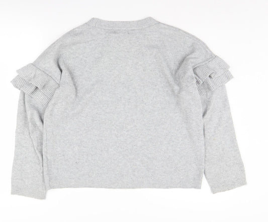 Womens UK Size XS BDG Grey Pullover Jumper