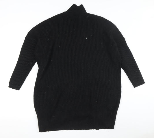 Womens UK Size S M&Co Black Pullover Jumper