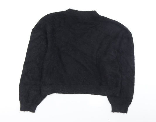 Womens UK Size M H&M Black Pullover Jumper
