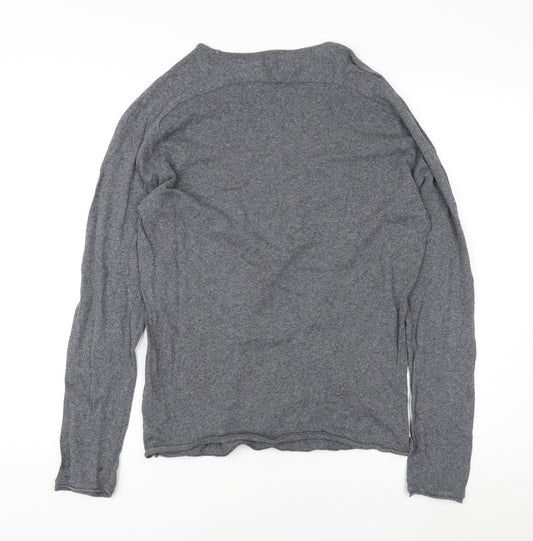 Mens UK Size M Zara Man Grey Pullover Jumper