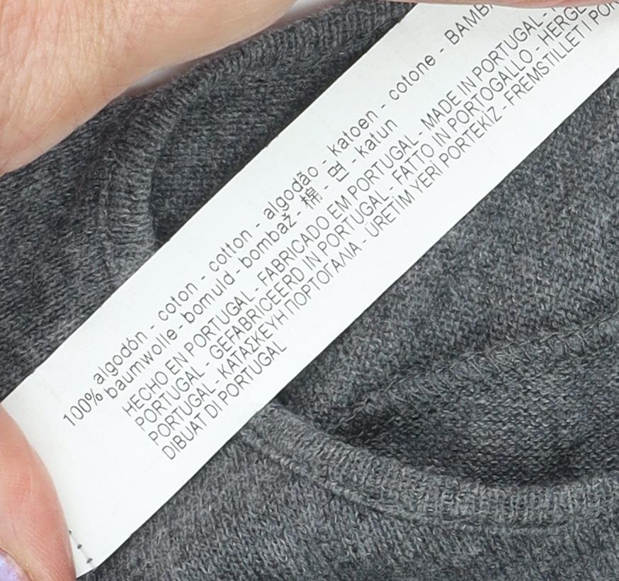 Zara Man Grey Pullover Mens Jumper M