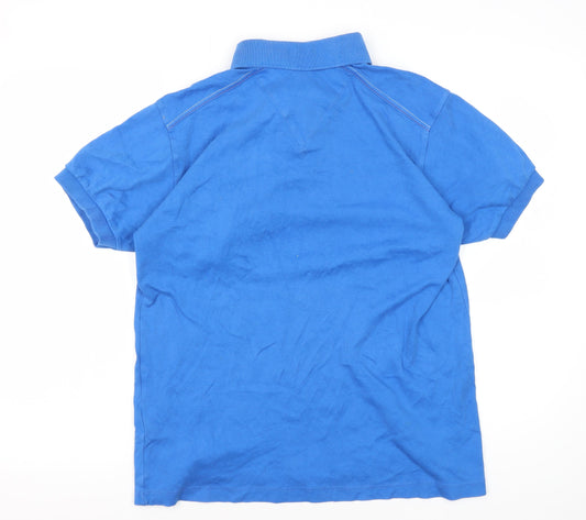 Tommy Hilfiger Men's Blue Cotton Polo M