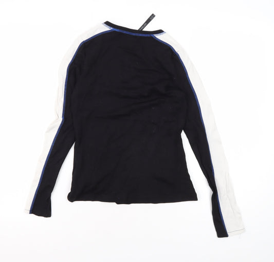 Karen Millen Women's Long Sleeve Colourblock T-Shirt