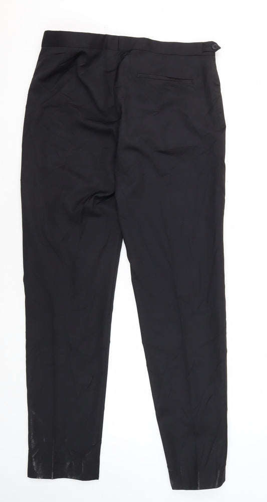 Marks and Spencer Men's Black Dress Pants, Size 34