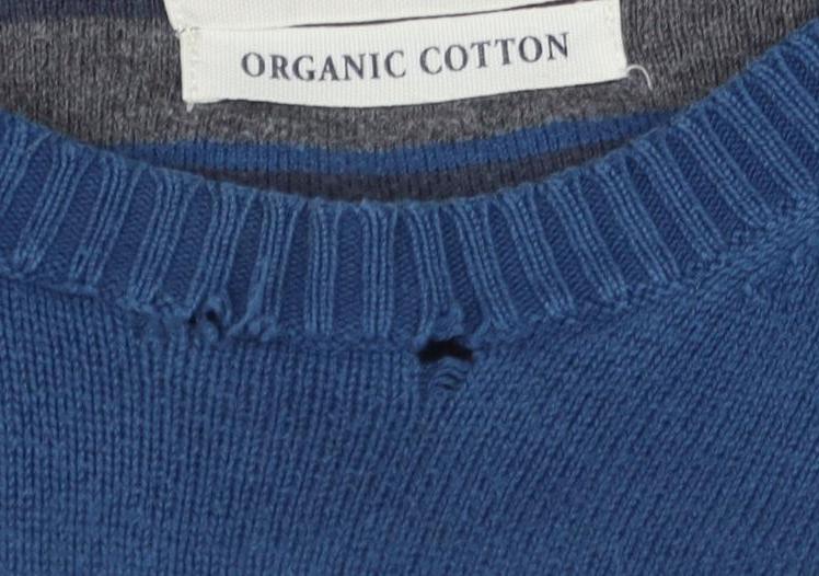 Marks and Spencer Men's Blue XL Pullover Jumper