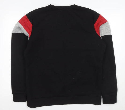 Superdry Men's XL Black Pullover Sweatshirt