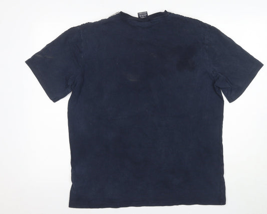 Mens UK Size XL Champion Blue T-Shirt