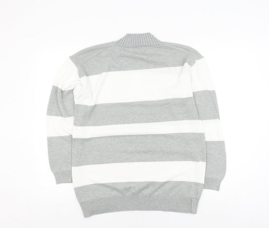Womens UK Size S Cashel Grey Pullover Jumper