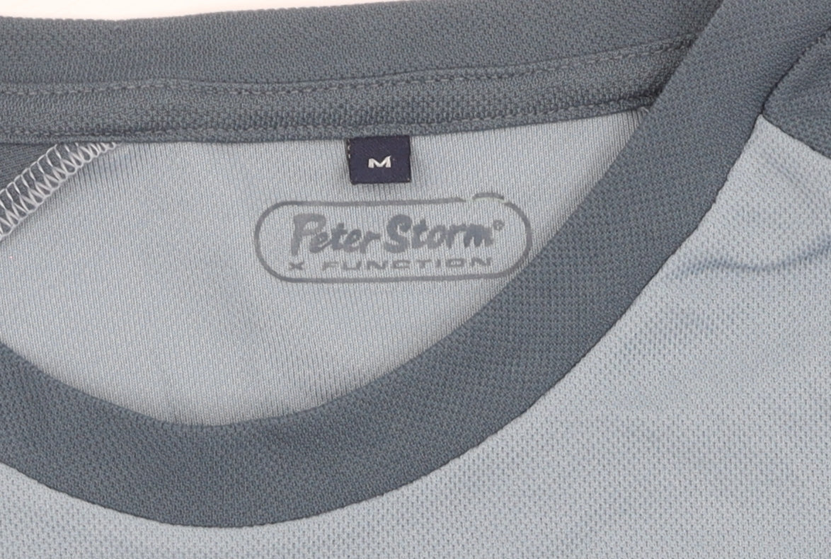 Mens UK Size M Peter Storm Blue T-Shirt