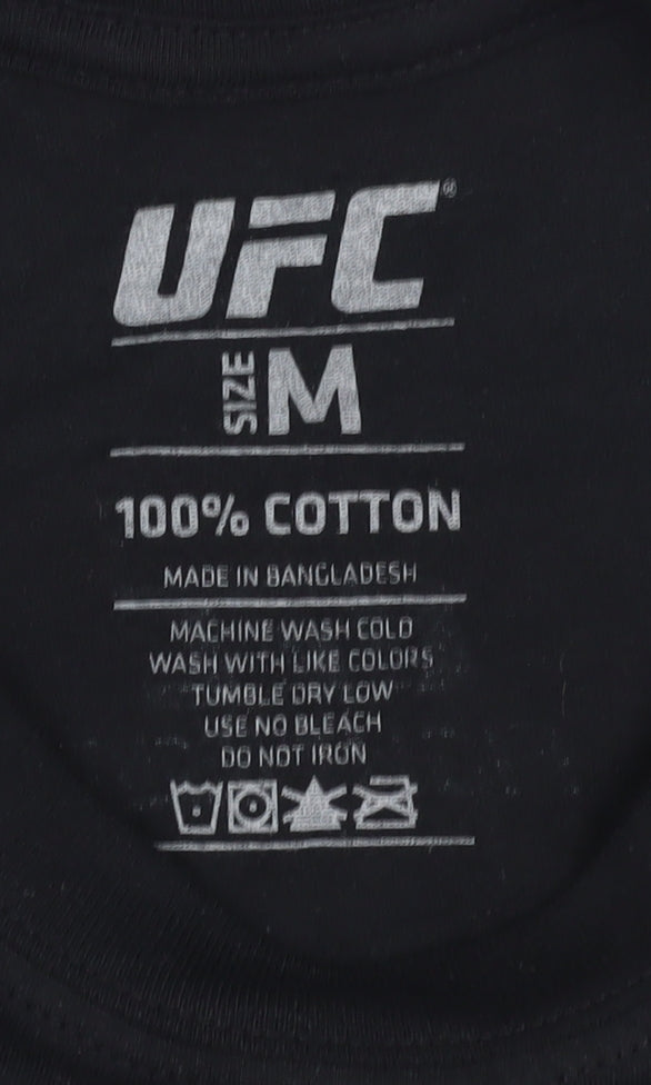 Mens UK Size M UFC Black T-Shirt