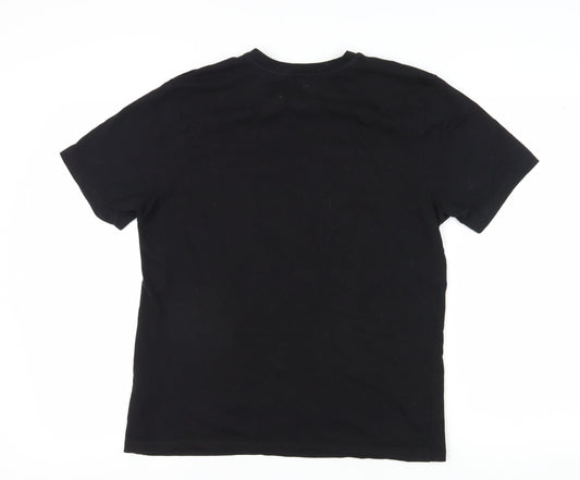 Next Men's Black Star Wars Christmas T-Shirt M