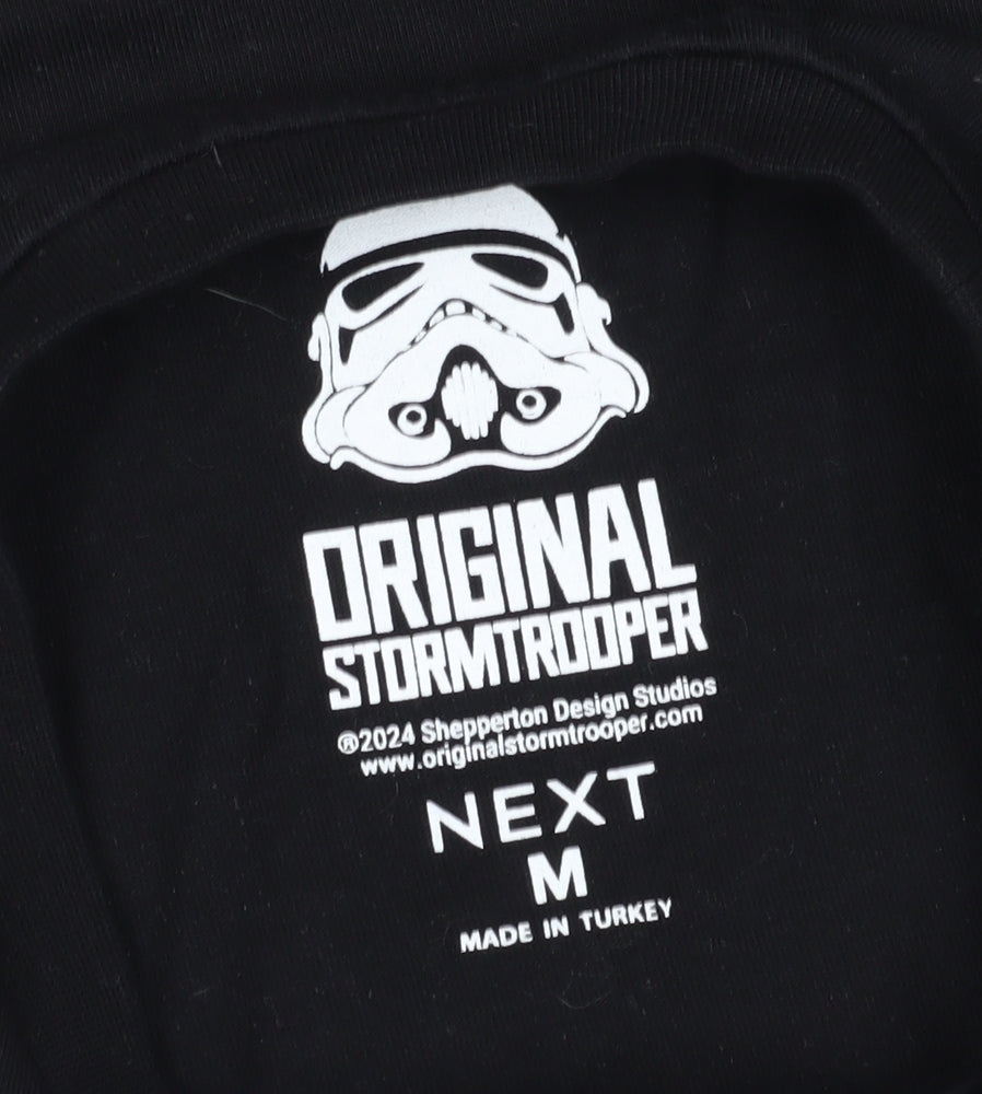 Next Men's Black Star Wars Christmas T-Shirt M