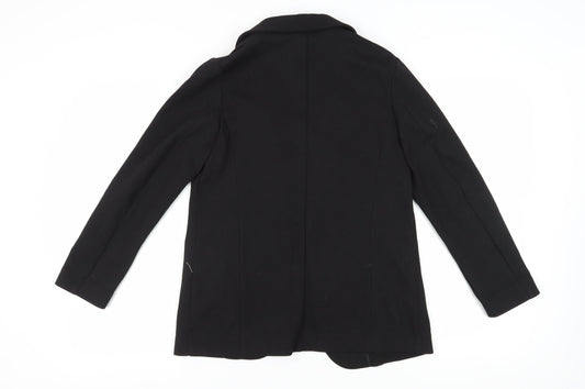 Womens UK Size 8 Marks and Spencer Regular Black Blazer