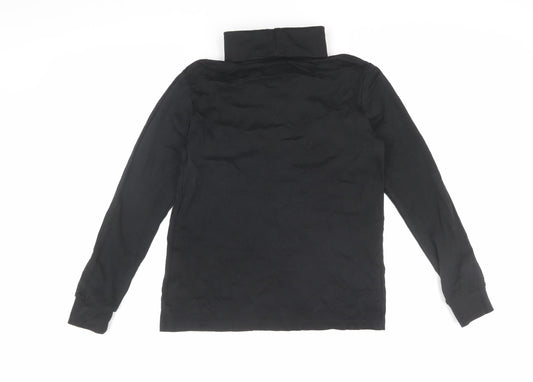 Mountain Warehouse Black Women's High Neck Top Size 12