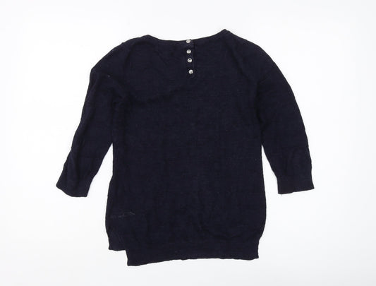 Banana Republic Women's Black Pullover Jumper XS