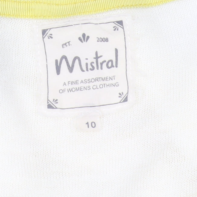 Womens UK Size 10 Mistral Ivory Pullover Jumper