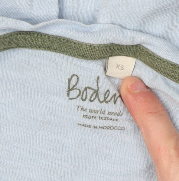 Boden Women's Blue XS Basic Jersey T-Shirt