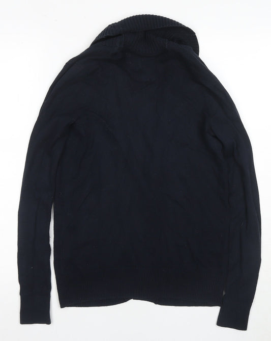 Womens UK Size S Hollister Black Cardigan Jumper