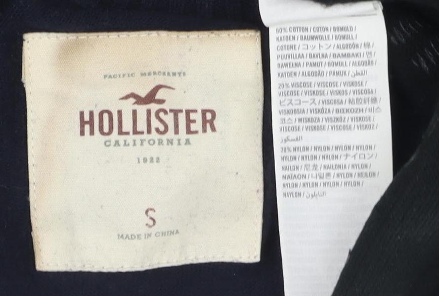 Womens UK Size S Hollister Black Cardigan Jumper