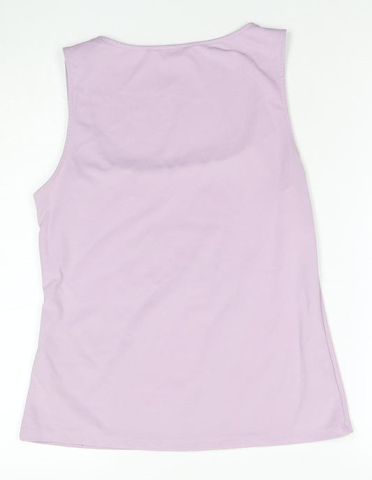 Womens UK Size 12 H&M Purple Tank