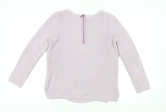 Womens UK Size 10 Marks and Spencer Ivory Pullover Jumper
