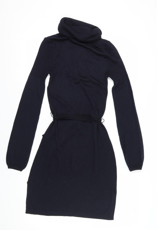 Oasis Black Women's Bodycon Knit Dress XS