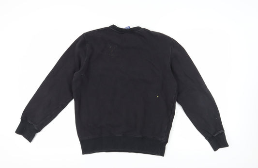 Mens UK Size M Champion Black Pullover Sweatshirt