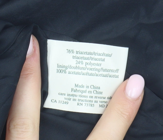 Laura Ashley Women's Black Sheath Dress Size 10