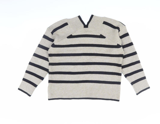 Womens UK Size 12 NEXT Beige Pullover Jumper