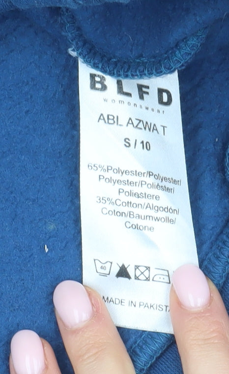 BLFD Women's Blue Pullover Sweatshirt Size 10