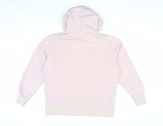 Topman Men's Ivory Pullover Hoodie M