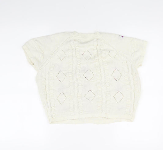 Womens UK Size L Cider Ivory T-Shirt