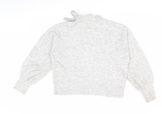 Womens UK Size 12 NEXT Grey Pullover Jumper