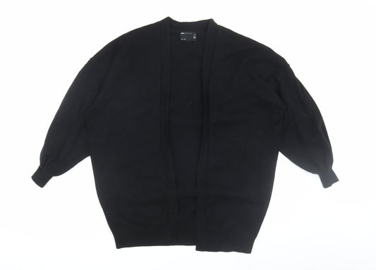 Additional front view of ASOS DESIGN Women’s Black Tall Cardigan, size UK 8
