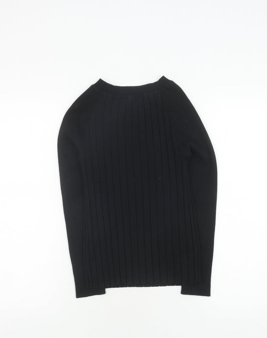 Womens UK Size S Quiz Black Jumper