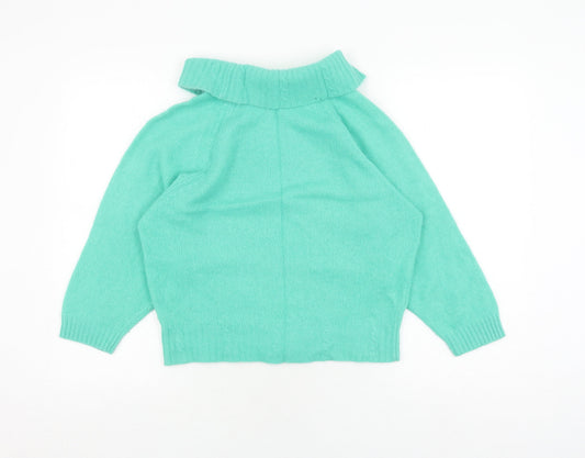 Womens UK Size 10 Lakeland Green Pullover Jumper