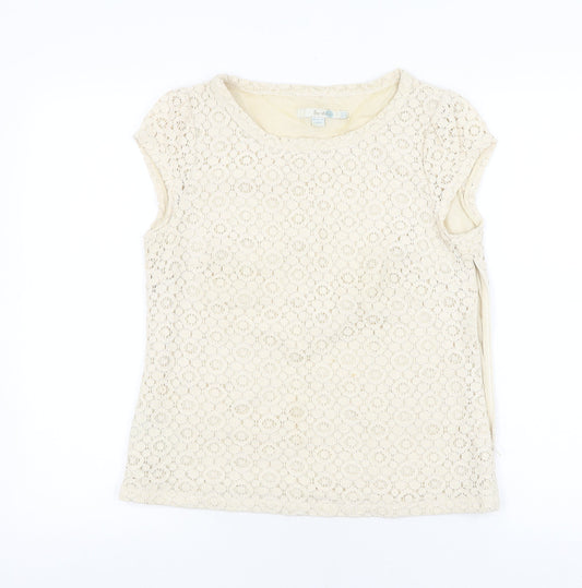 Womens UK Size 8 Boden Ivory Camisole Blouse